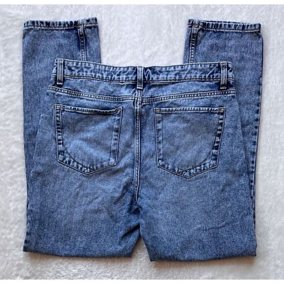 Paper Denim & Cloth Mens Denim Jeans Straight Mid Rise Blue Wash 34/30 - Picture 11 of 14